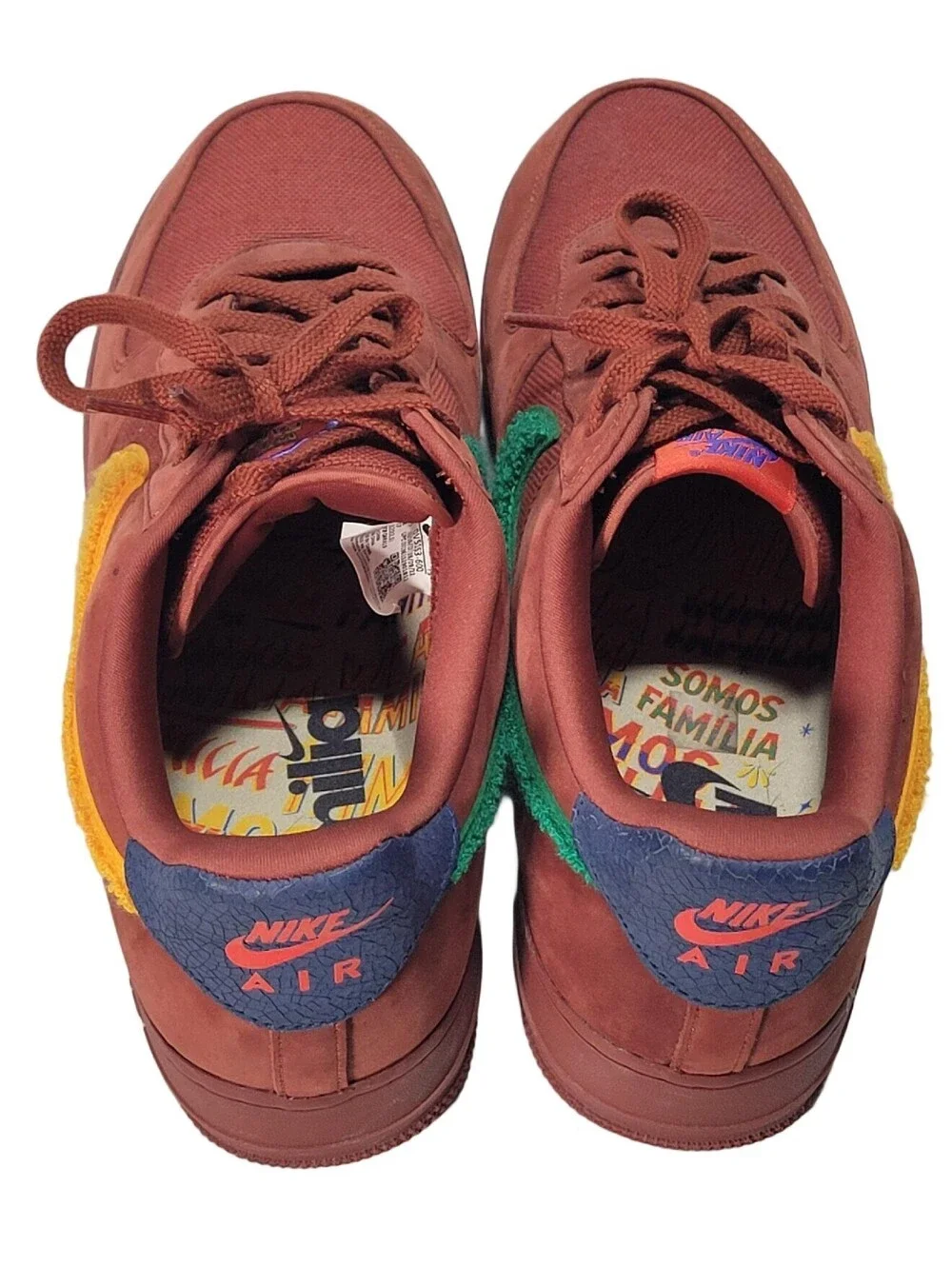 Nike Air Force 1 07 LHM Familia Low Cut Sneakers Mens Size 14